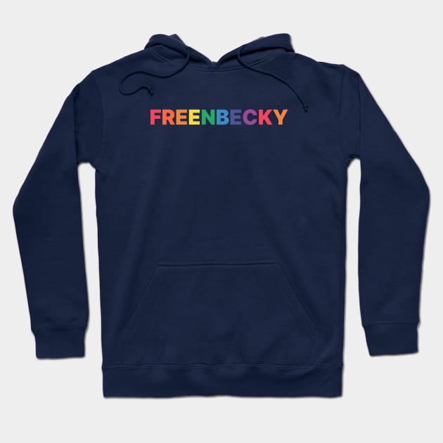 Rainbow Pride x Freenbecky Gap the Series Hoodie by susugroo